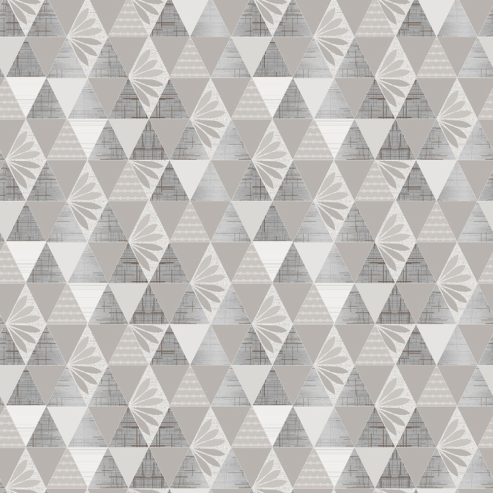 Elegant Geometric  Print Room Darkening Curtain - Set Of 1pc - DS339A