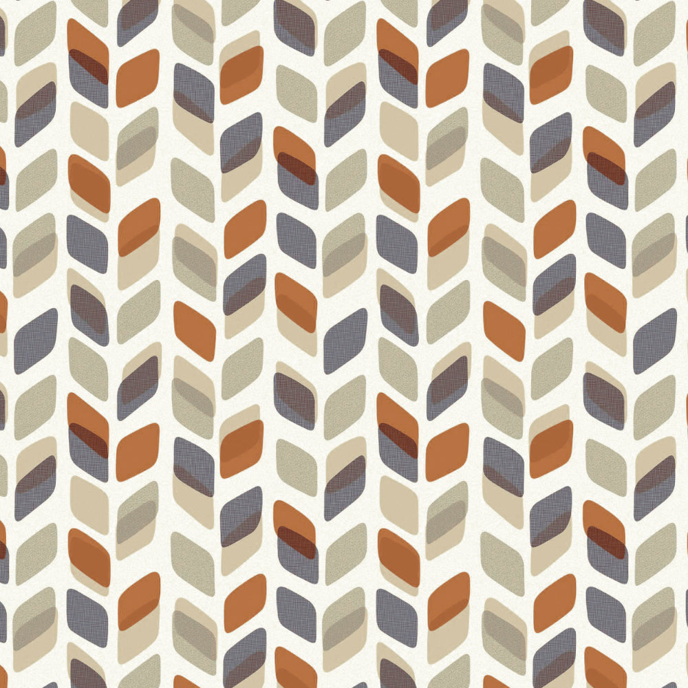 Elegant Geometric Print Room Darkening Curtain - Set of 2 - DS395D