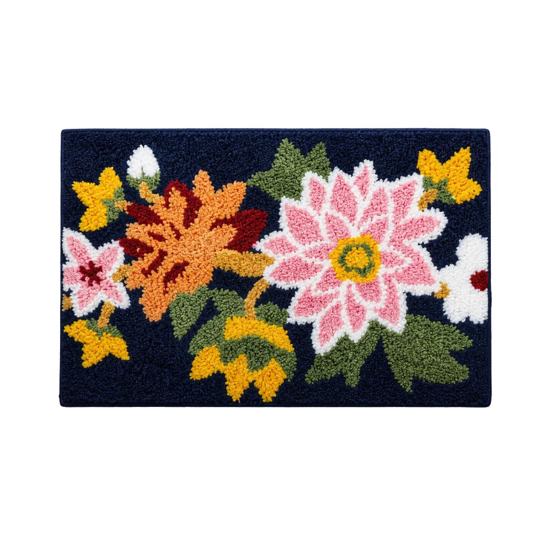 Nature Blue Bathroom Mat
