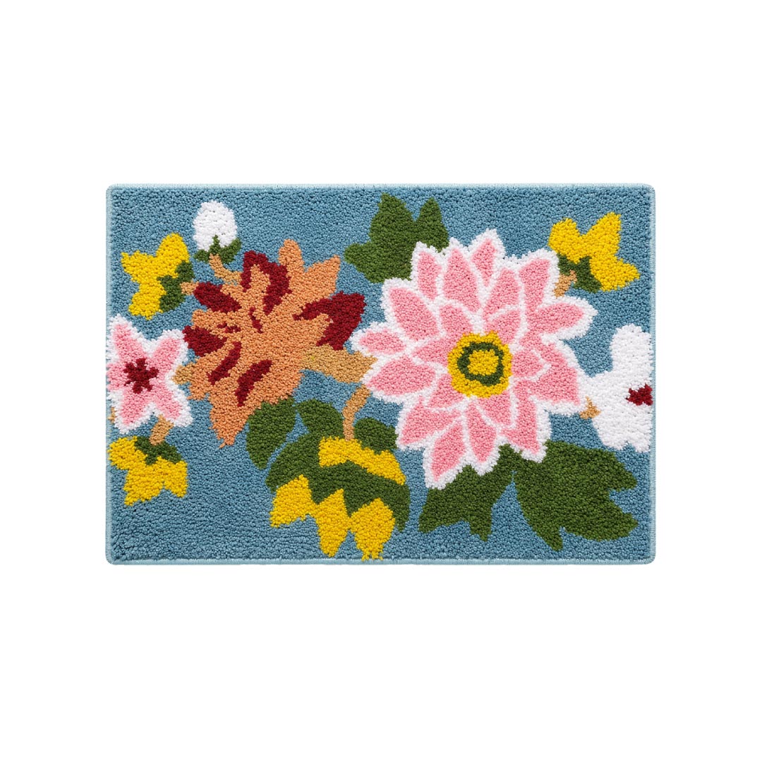 Nature Peacock Bathroom Mat