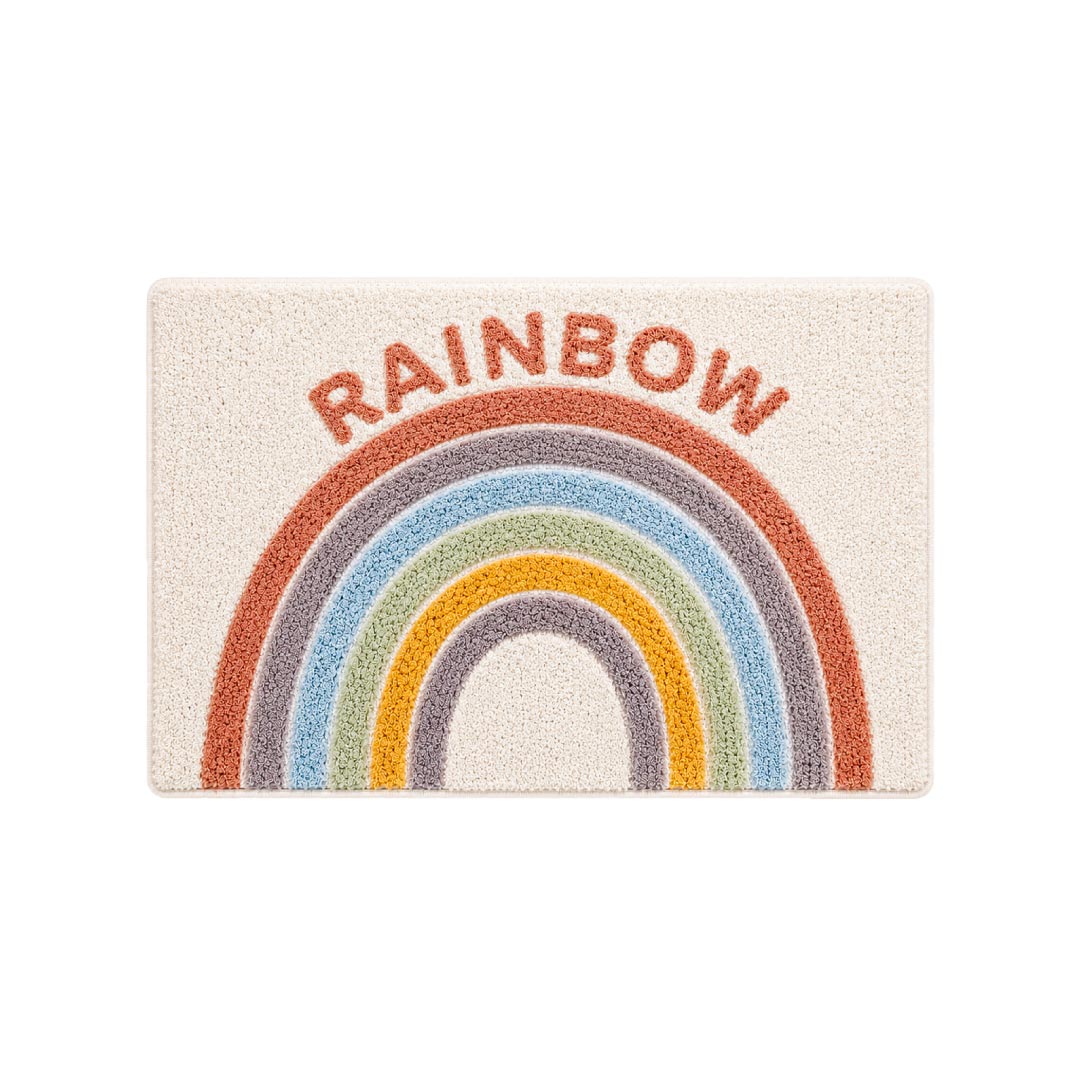 Rainbow Bathroom Mat