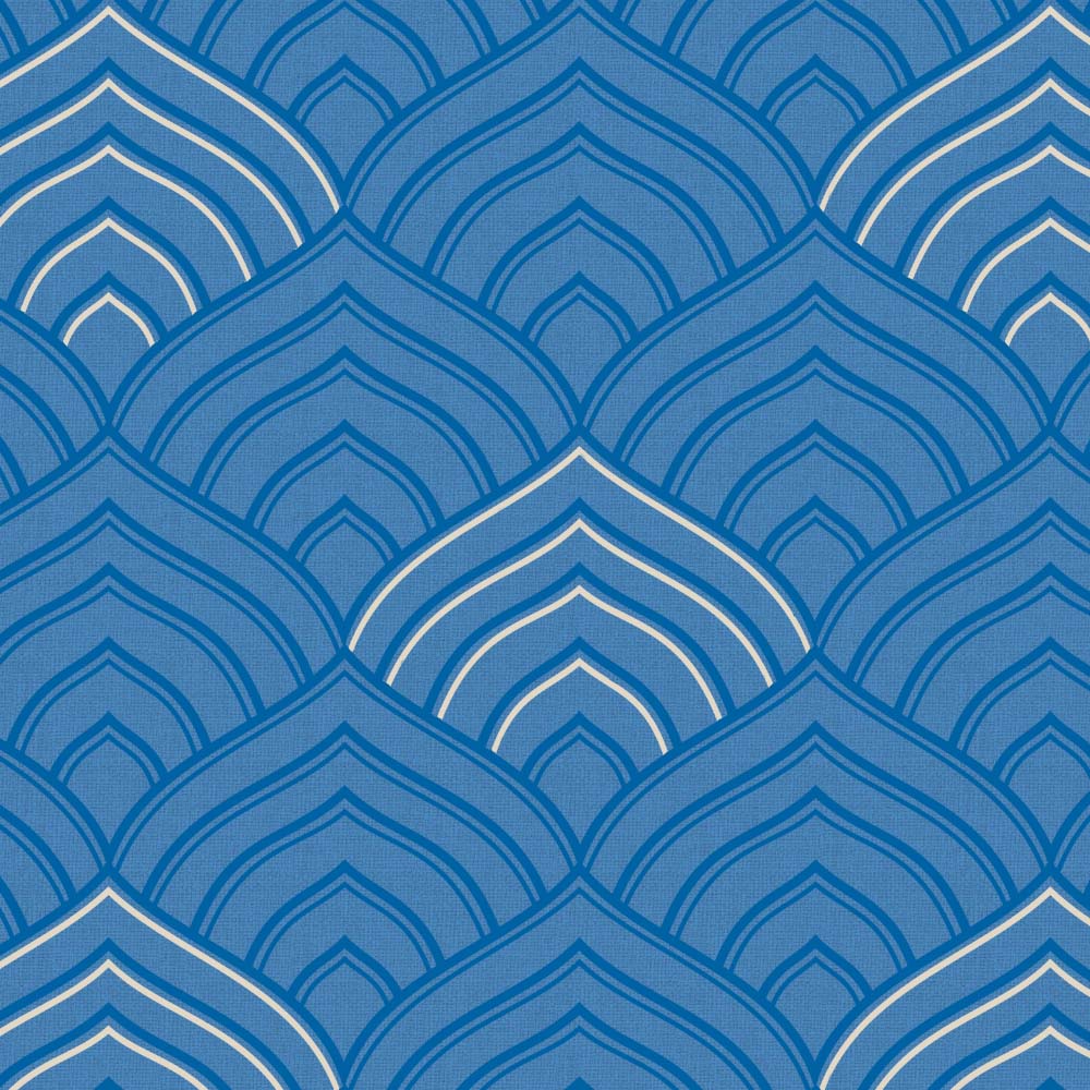 Elegent Indie Print Matt Finish Room Darkening Curtain Set of 2 MTDS453A