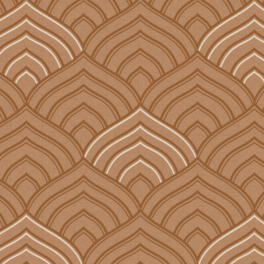 Elegent Indie Print Matt Finish Room Darkening Curtain Set of 2 MTDS453D