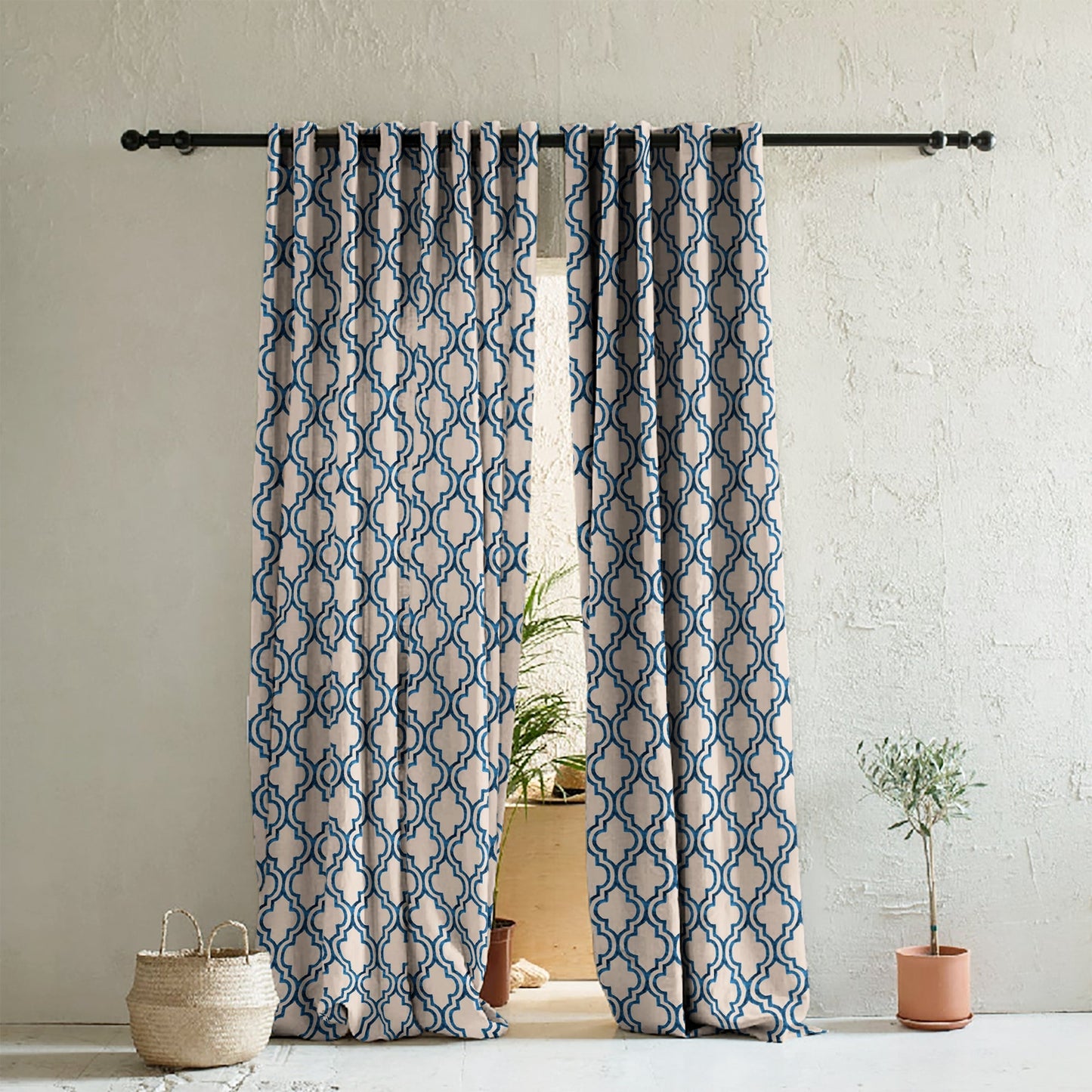 Ethenic Room Darkening Curtain Set of 2 - DS455A