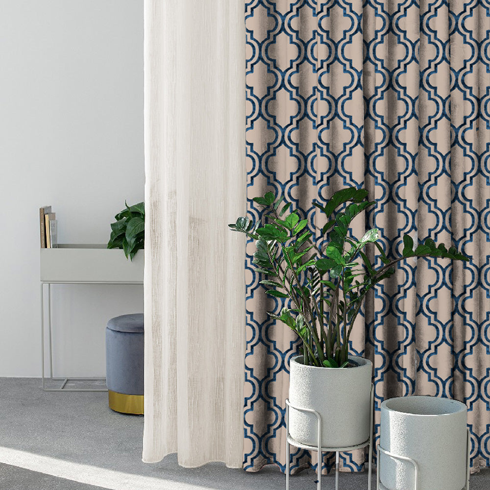 Ethenic Room Darkening Curtain Set of 2 - DS455A