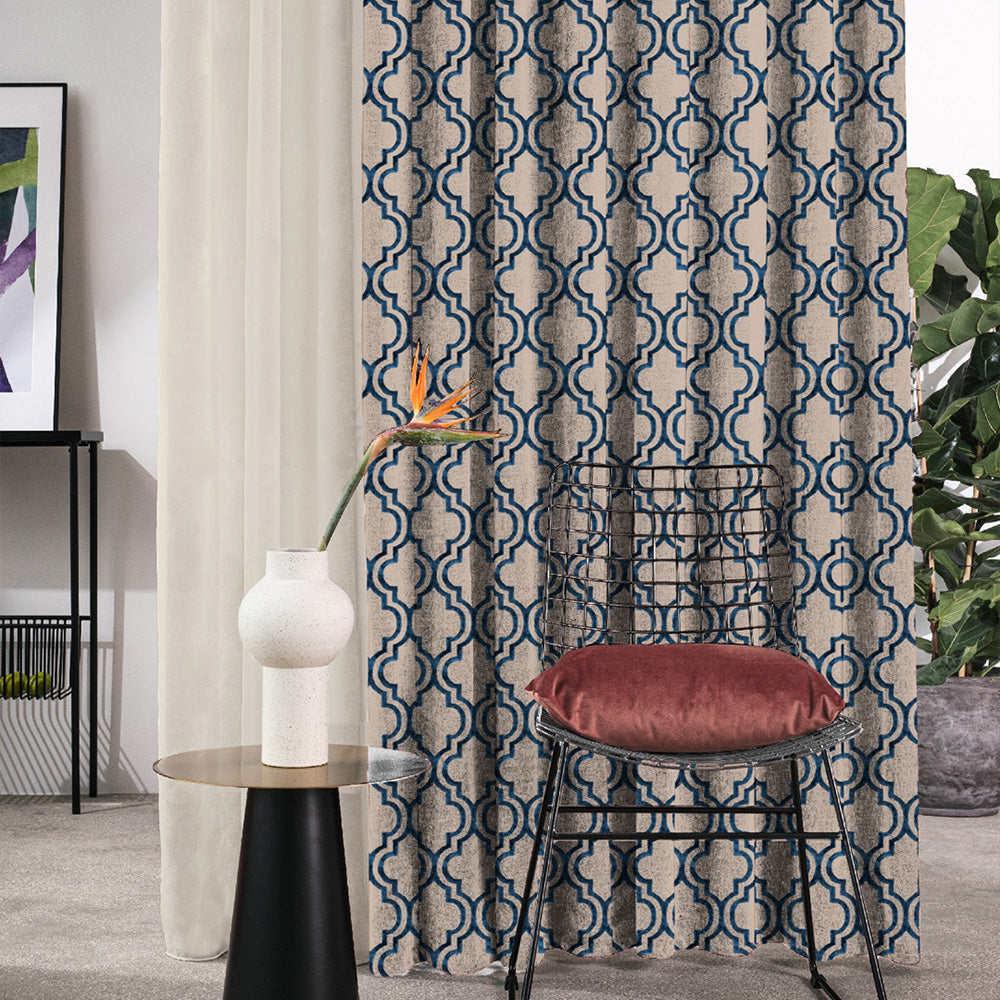 Ethenic Room Darkening Curtain Set of 2 - DS455A