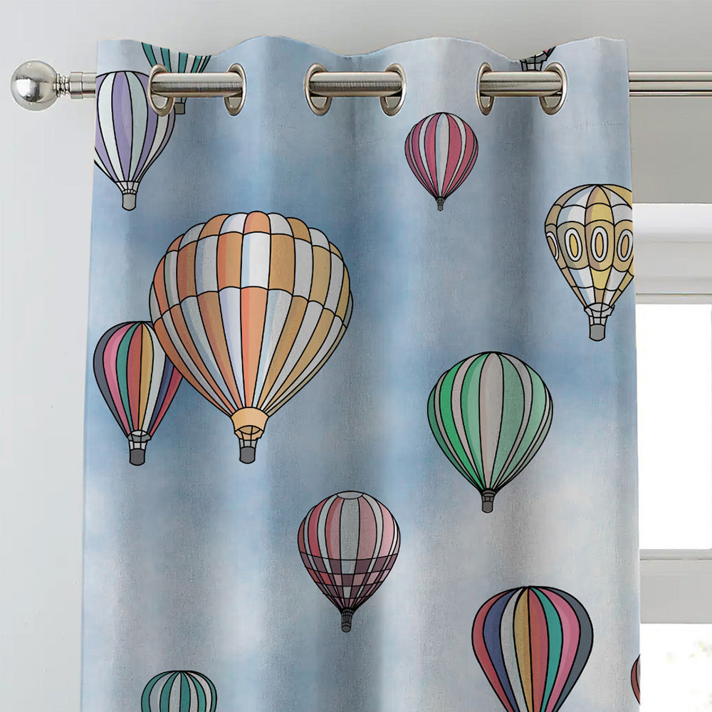 Elegant Kids Print Room Darkening  Curtain - Set of 2 - DS462A