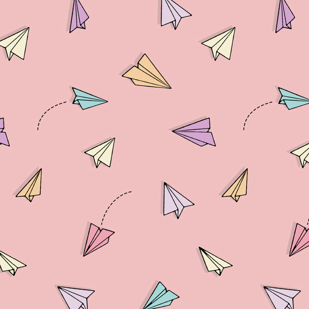 Elegant Kids Print Room Darkening  Curtain - Set of 2 - DS464A