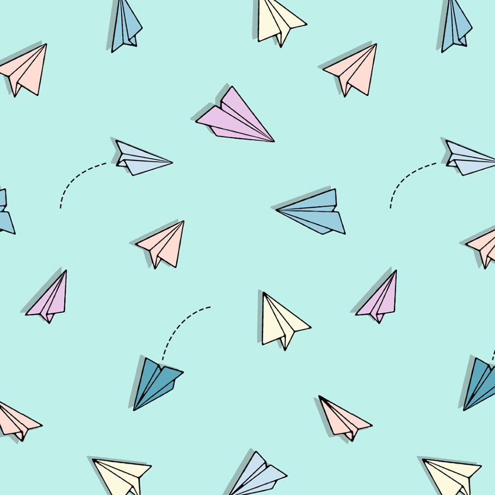 Kids Print Room Darkening Curtains- Set of 2 - DS464B