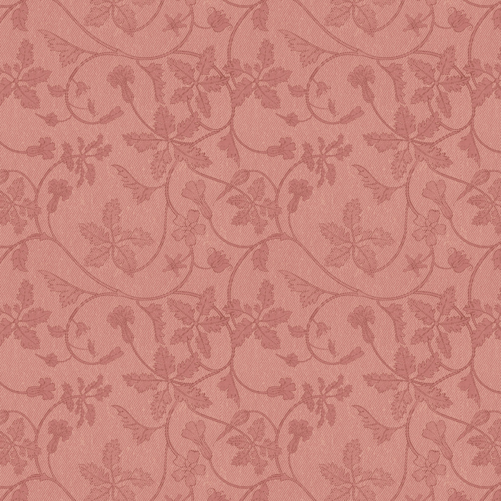 Nouveau Petal Floral Bubblegum Pink Heavy Satin Room Darkening Curtains Set Of 2 - (DS496B)