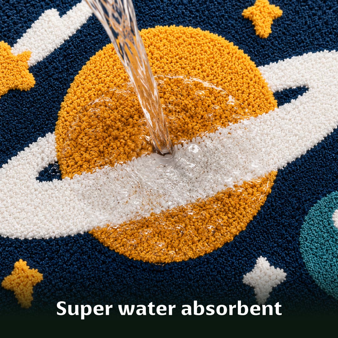 Space Bathroom Mat