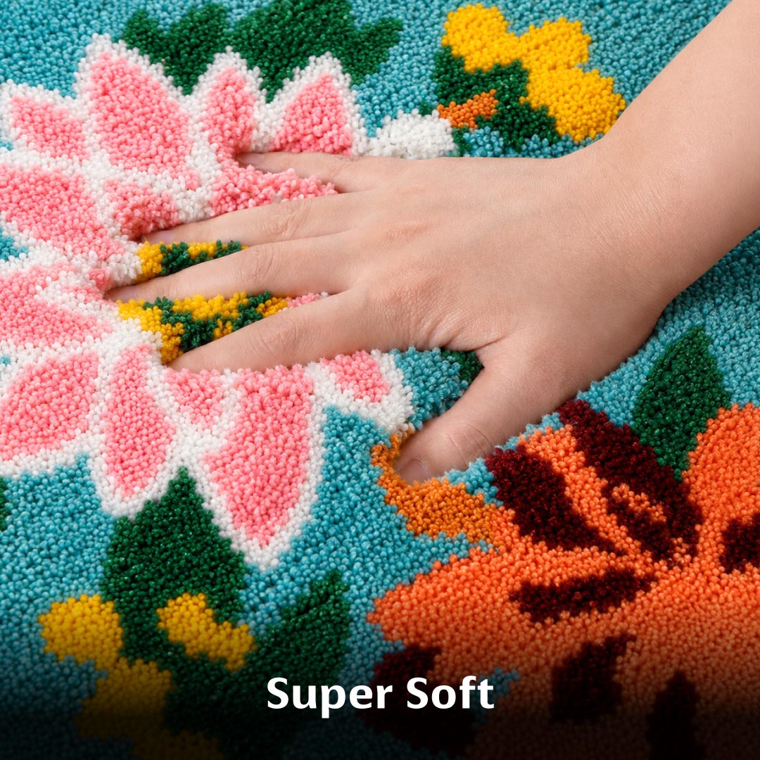 Nature Peacock Runner Mat