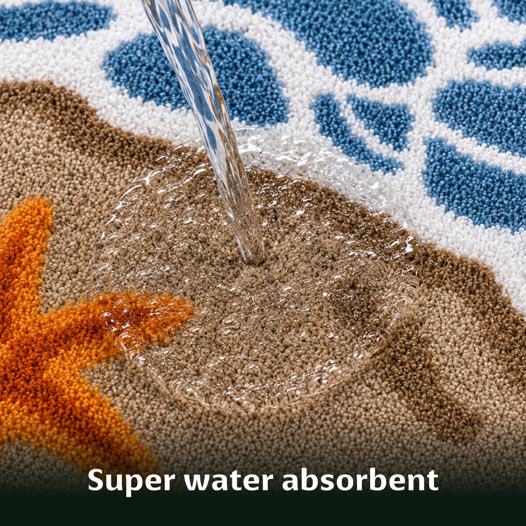 Starfish Bathroom Mat