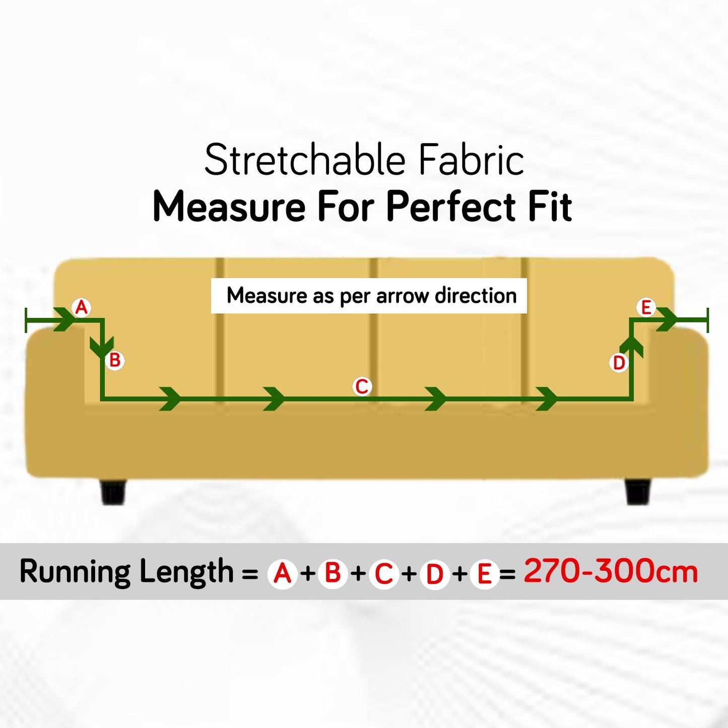 'Crossline Series' Jacquard Sofa Cover 1/2/3/4-seater Fully Covered, Rust Brown