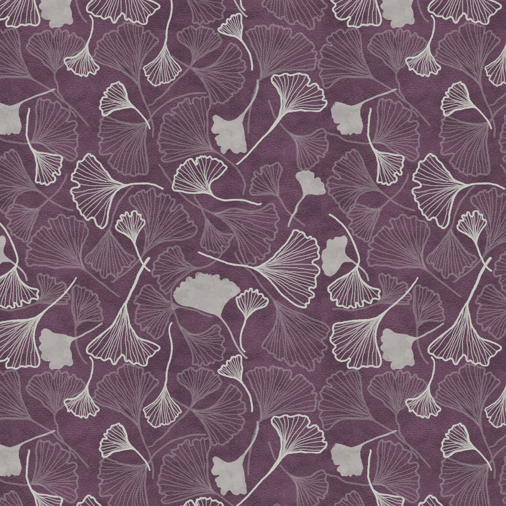 Elegent Floral Print Matt Finish Room Darkening Curtain Set of 2 MTDS501C