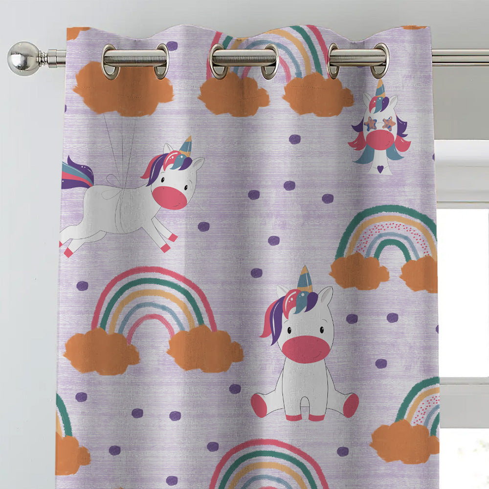 Kids Print Room Darkening Curtains- Set of 2 - DS510E