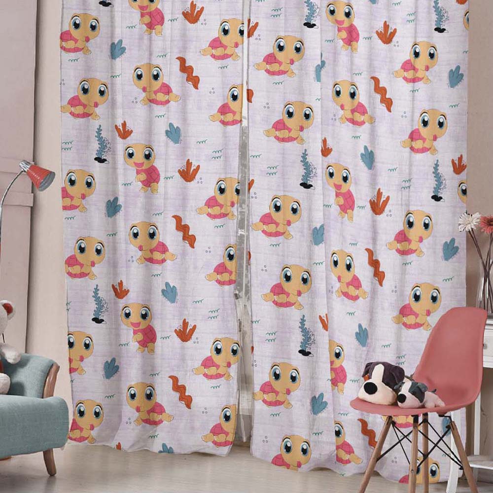 Elegant Kids Print Room Darkening  Curtain - Set of 2 - DS513E