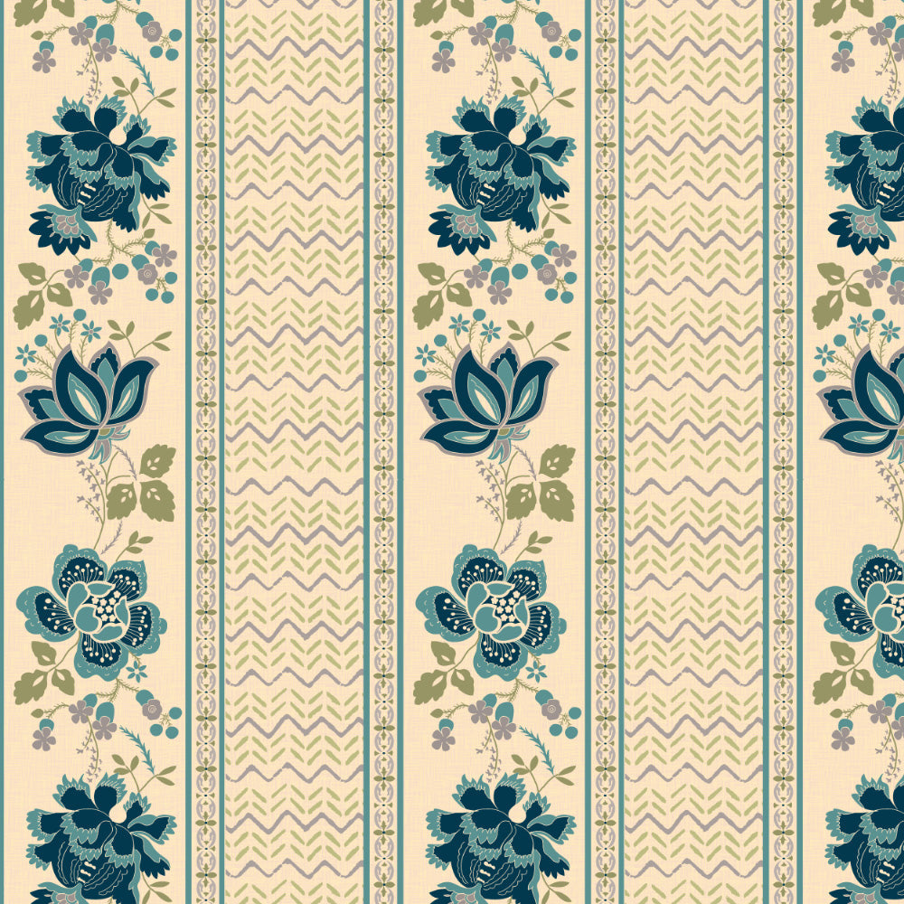 Elegent Indie Print Matt Finish Room Darkening Curtain Set of 2 MTDS519D