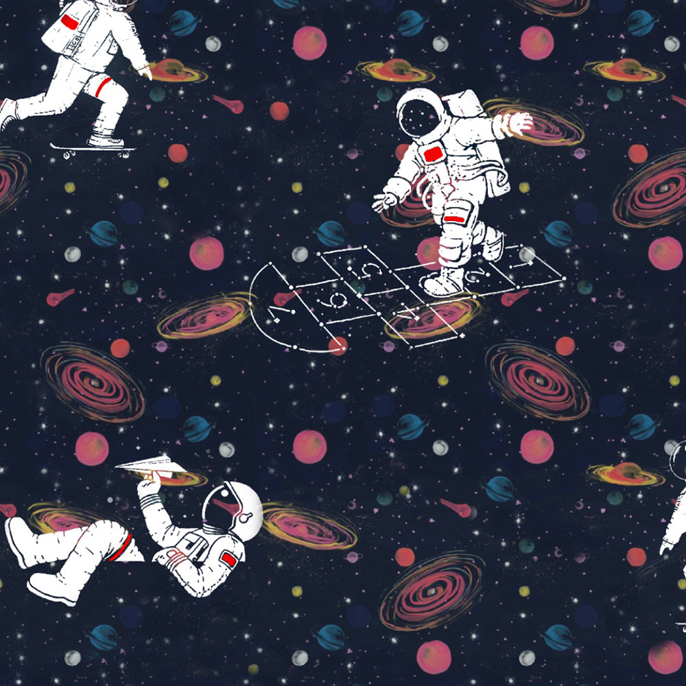 Elegant Kids Print Room Darkening  Curtain - Set of 2 - DS538A