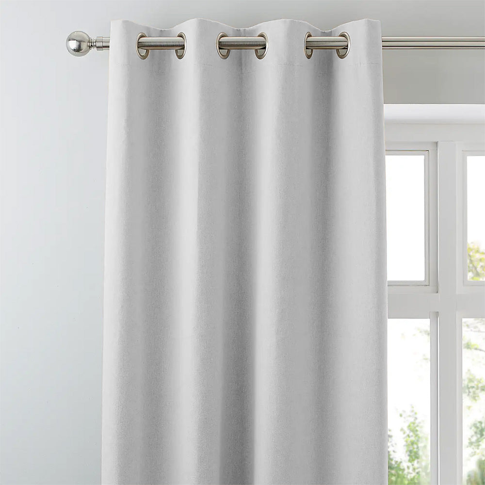 Garden Grace Floral Fresh Green Matte Finish Room Darkening Curtains Set Of 2 - (DS549)