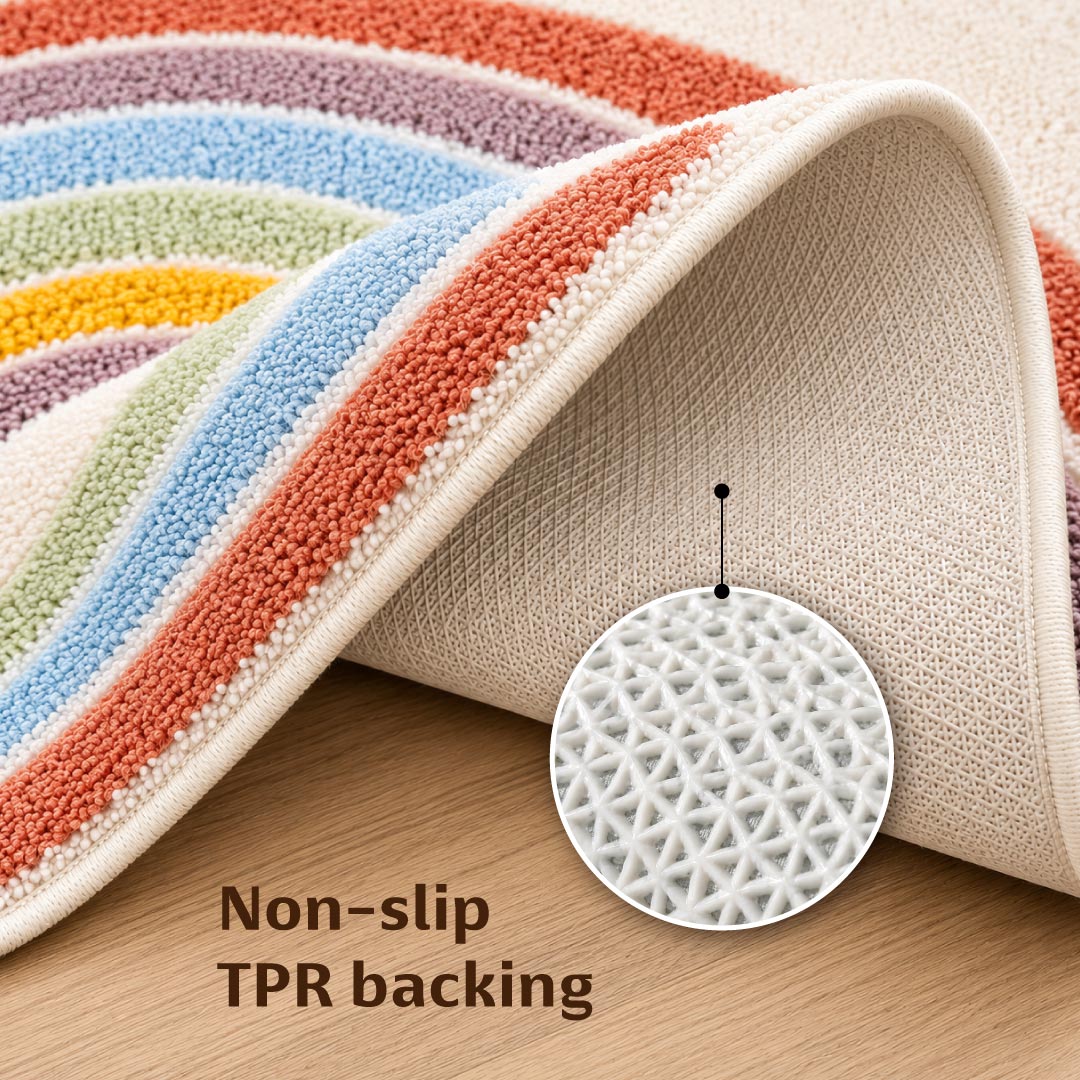 Rainbow Bathroom Mat