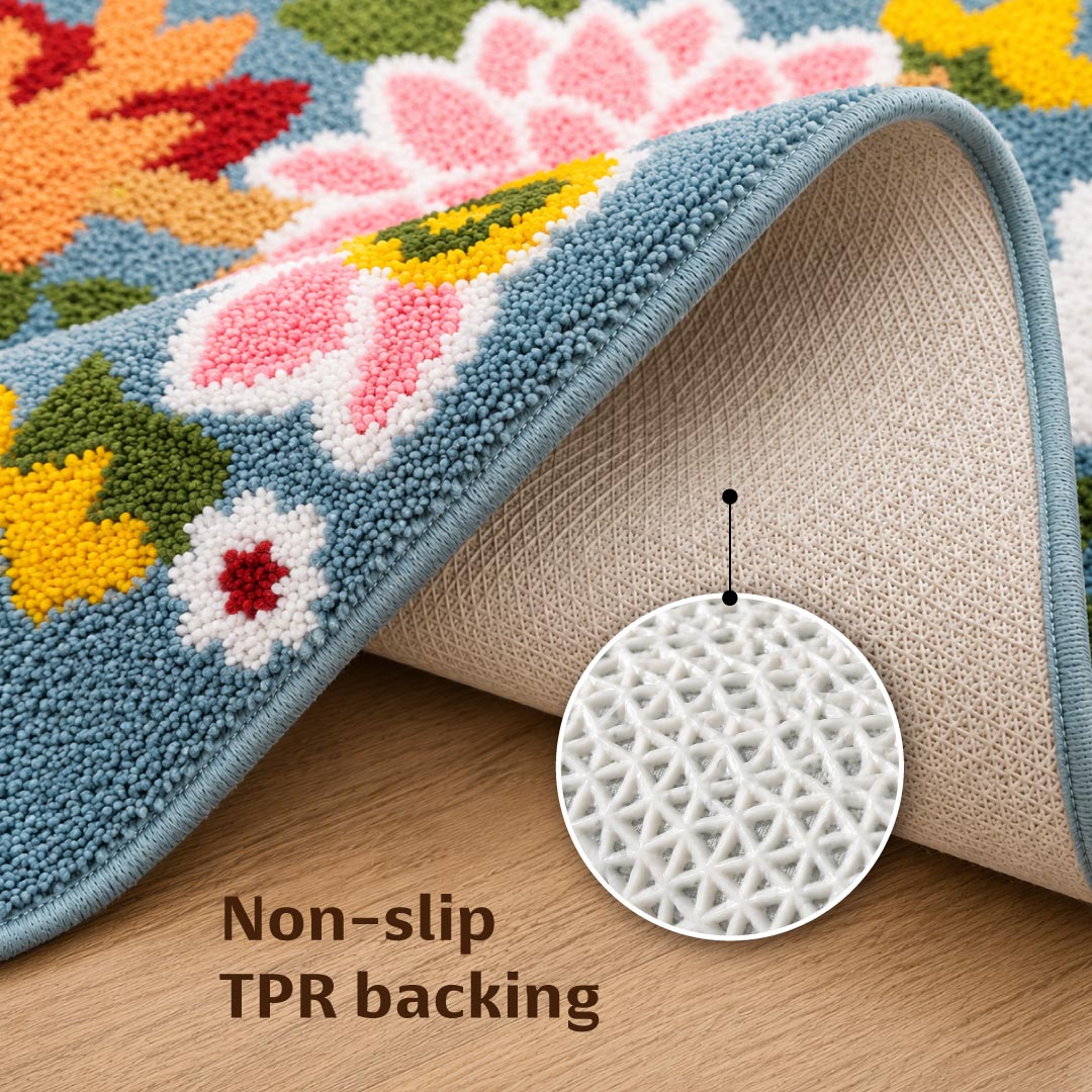 Nature Peacock Bathroom Mat