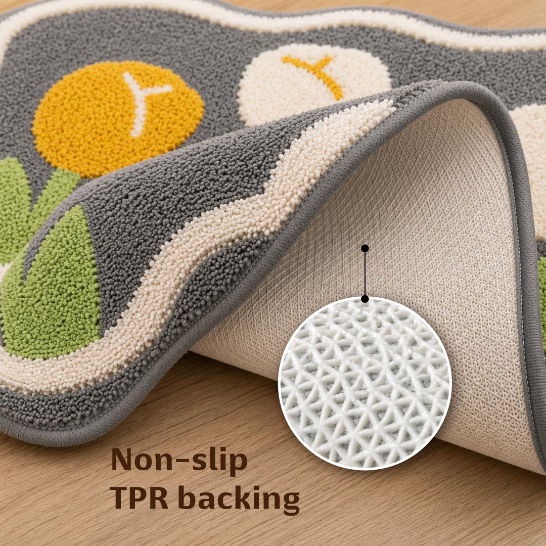 Tulips Bathroom Mat