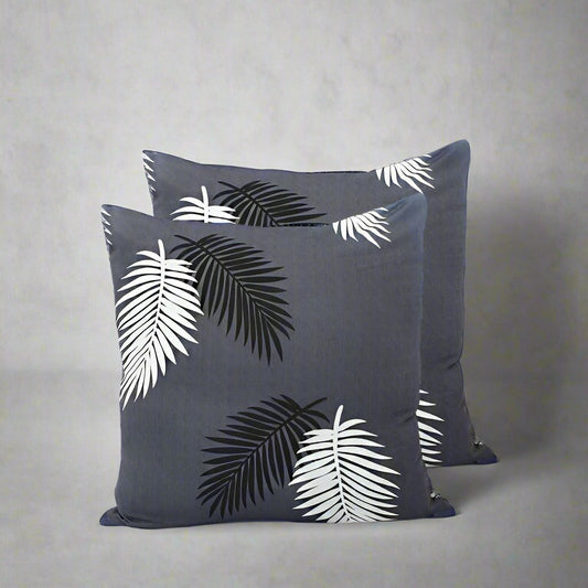 Charcol Fern -  Dustproof & Waterproof Covers