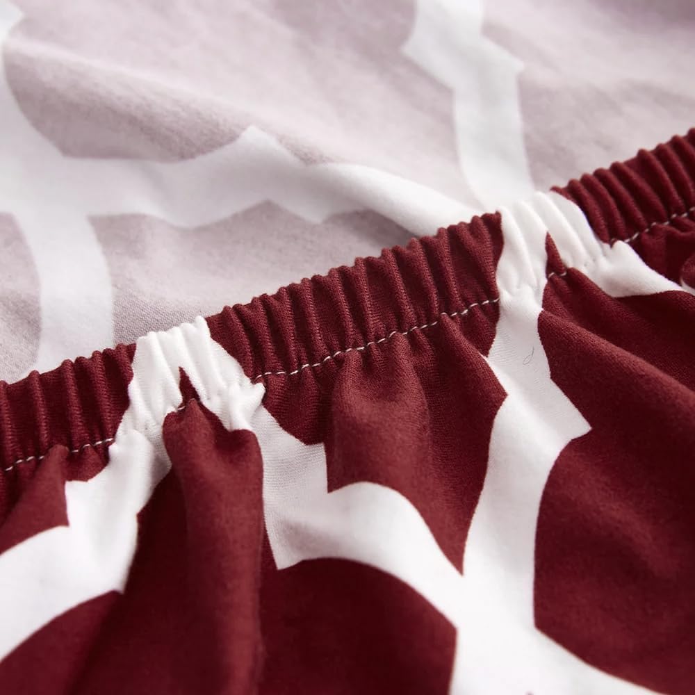 Maroon Diamond - Luxury Quality Strechable & Dust-proof Sofa Cover