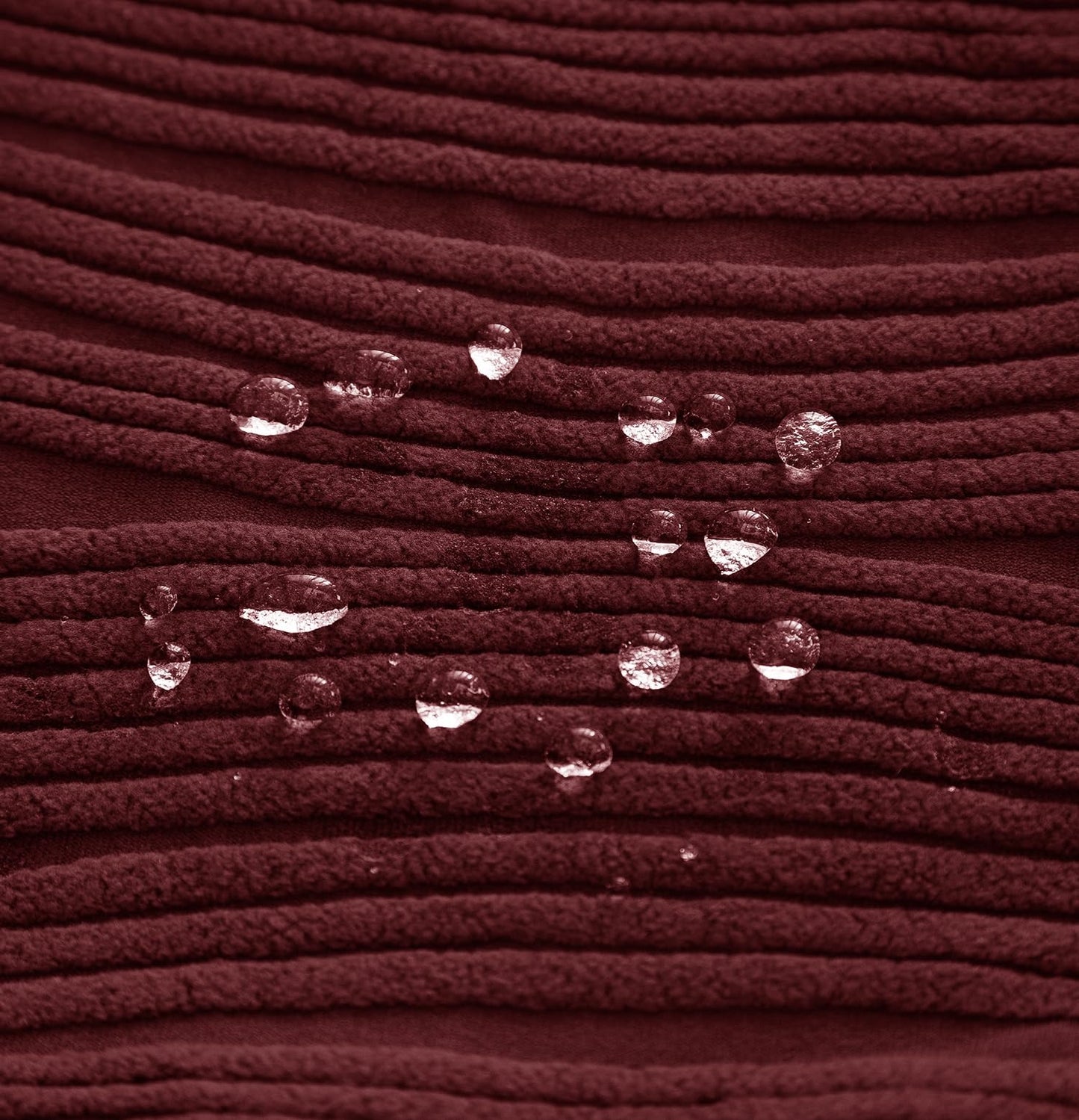 MAROON JAPANESE JACQUARD - Luxury Quality Strechable & Waterproof Dust-proof Sofa Cover
