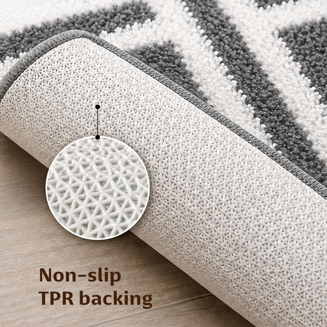 ED Grey Bathroom Mat