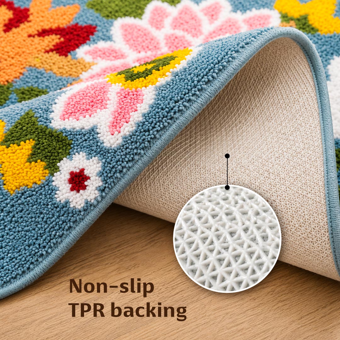 Nature Peacock Runner Mat