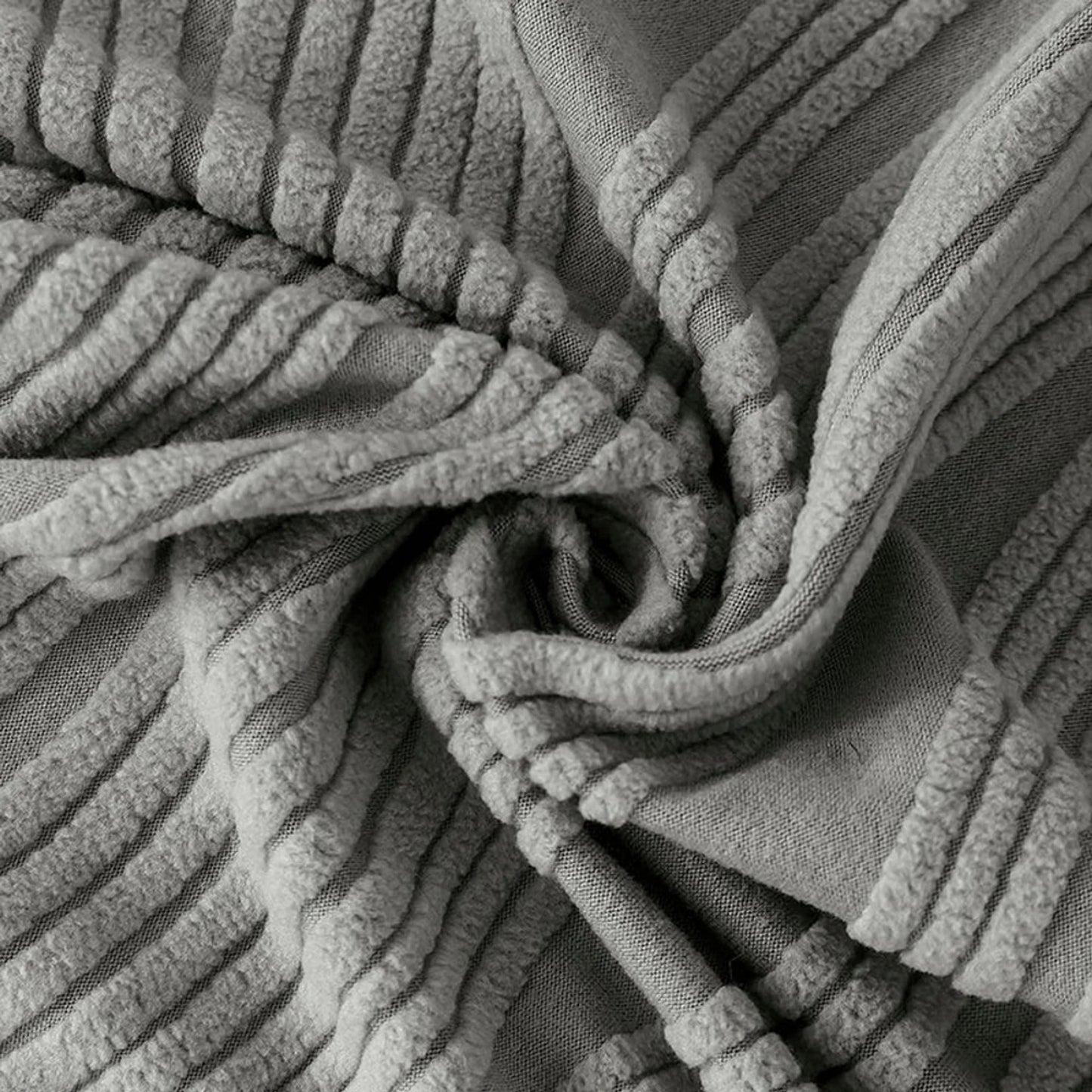 DARK GREY JAPANESE JACQUARD - Luxury Quality Strechable & Waterproof  Dust-proof Sofa Cover