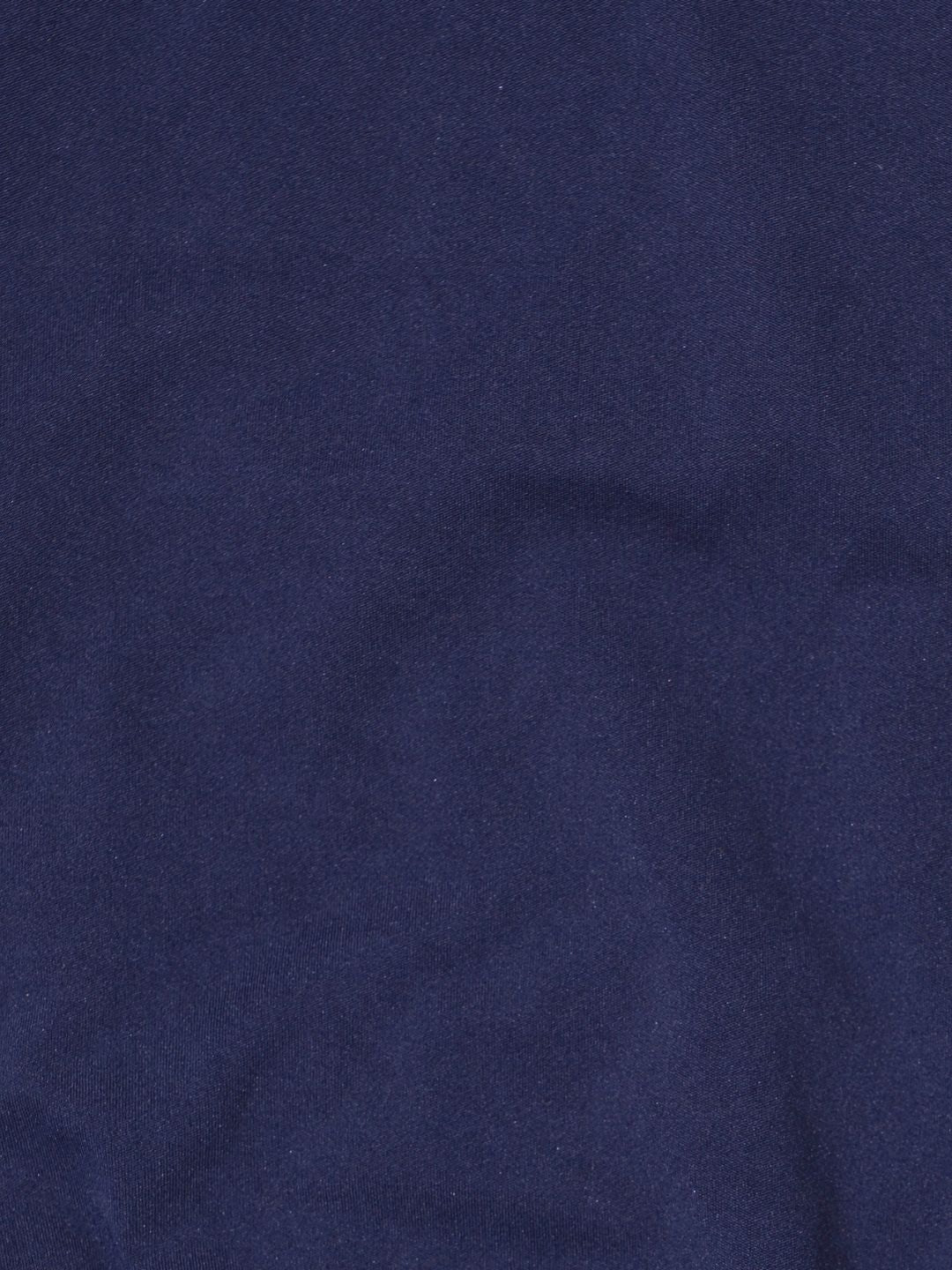 Navy Blue Solid Chair Cover