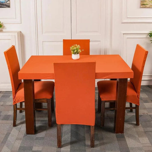 Geruwa Chair Table Covers - Dustproof, Stain-Free, Machine Washable & Water Resistant
