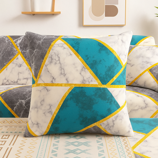 GEOMETRIC CREAM - Dustproof & Waterproof Covers