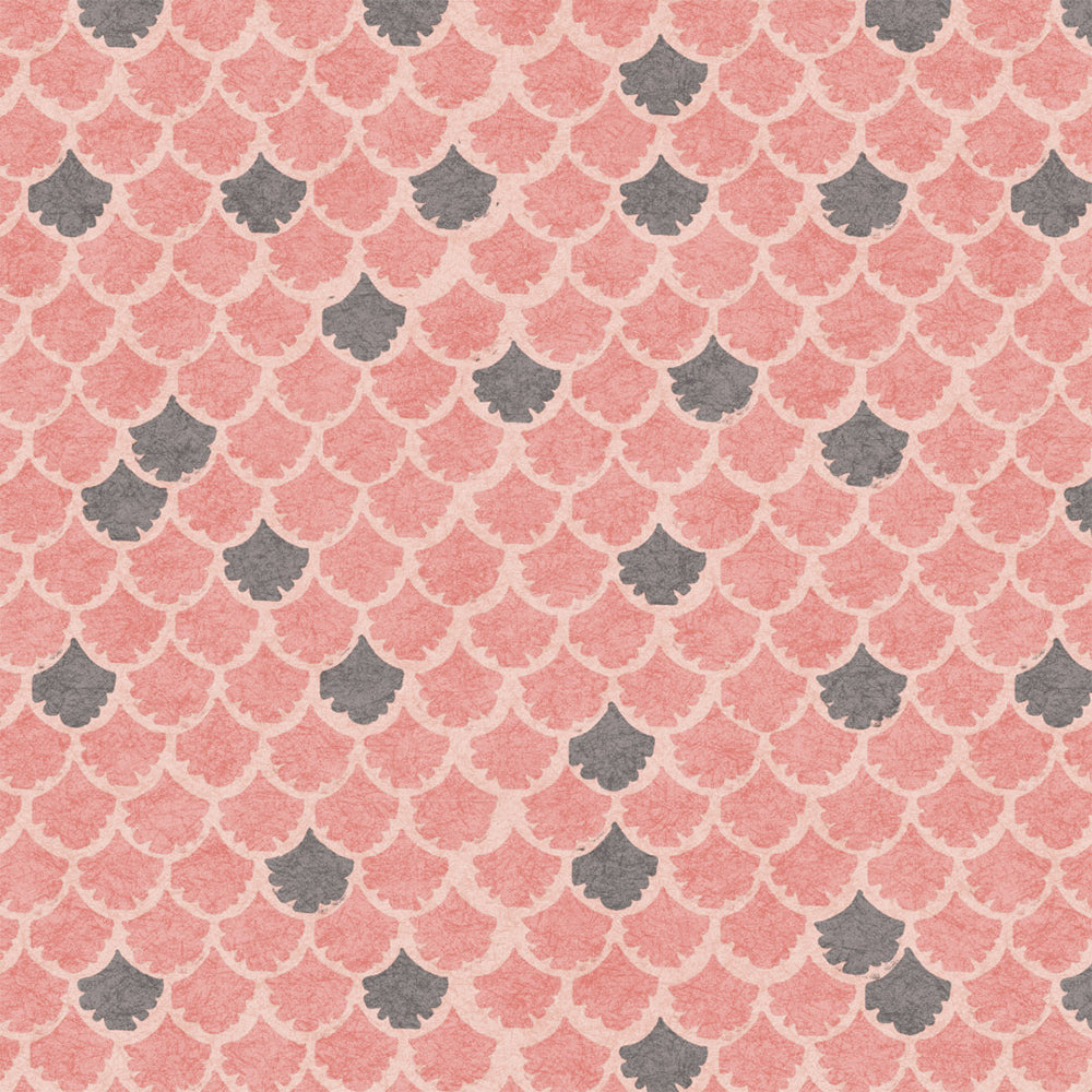 Elegant Geometric Print Matt Finish  Room Darkening Set Of 1pc (MTDS497B)