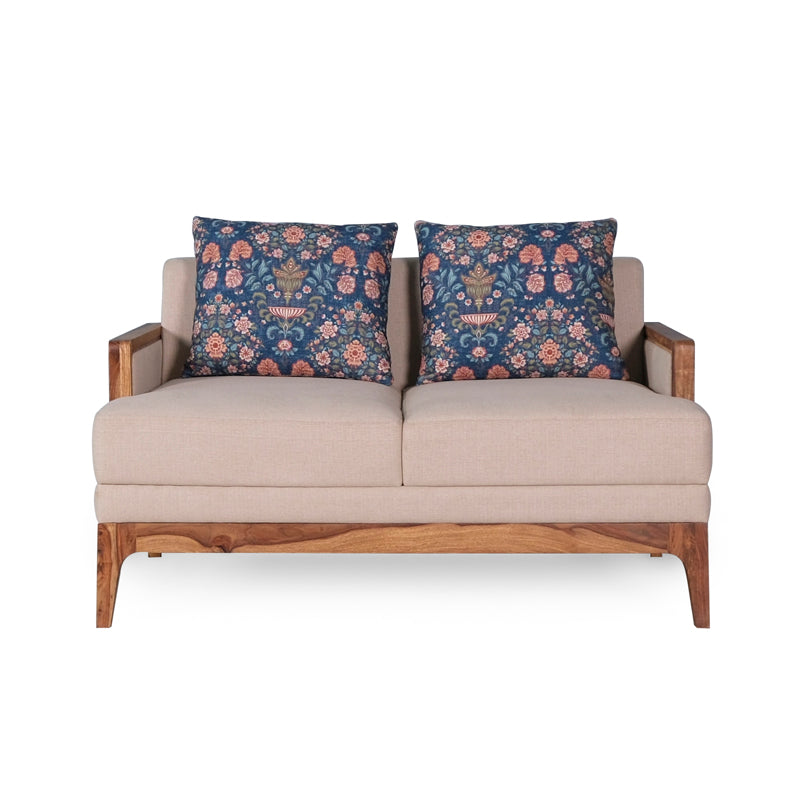 Arbor Rattan Sofa 2 Seater Textured Ivory