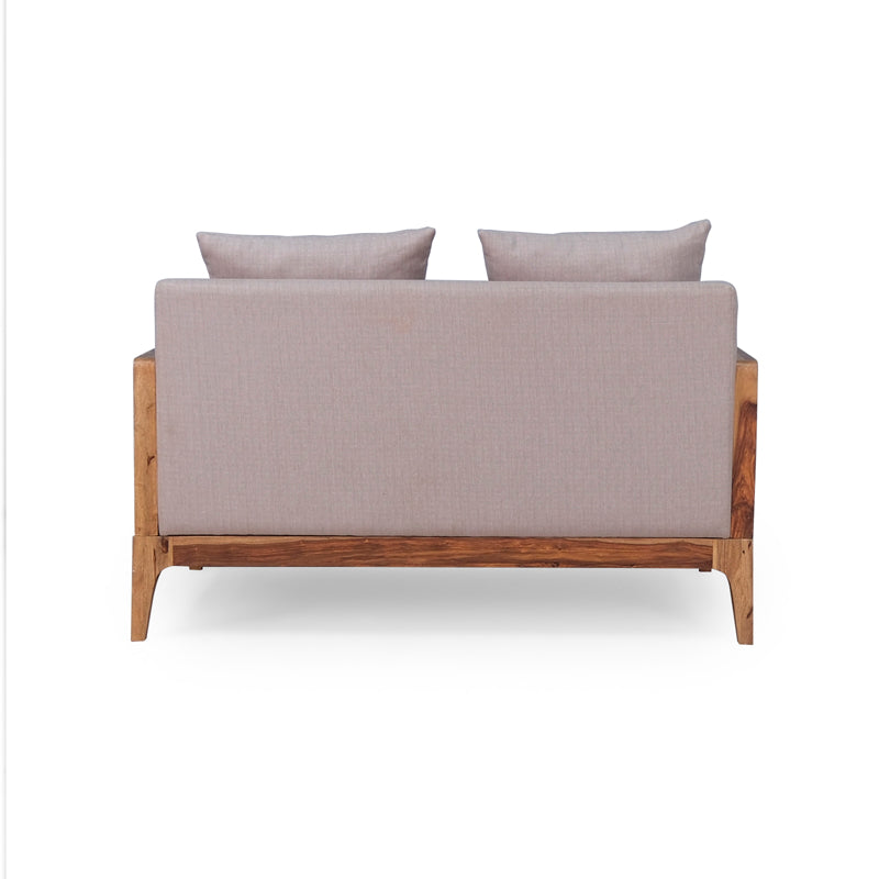 Arbor Rattan Sofa 2 Seater Textured Light Brown