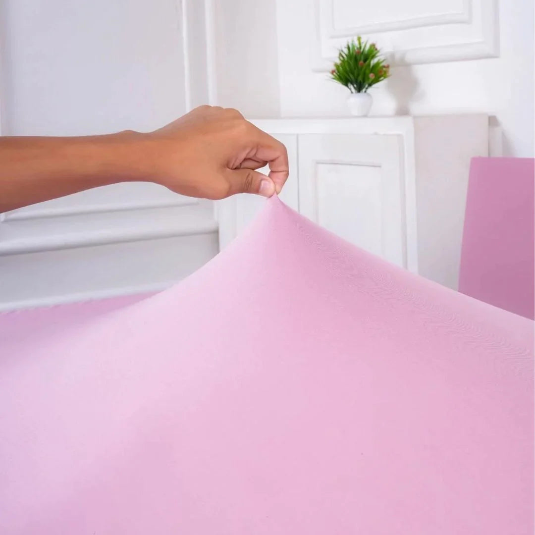 Flamingo Chair Table Covers - Dustproof, Stain-Free, Machine Washable & Water Resistant