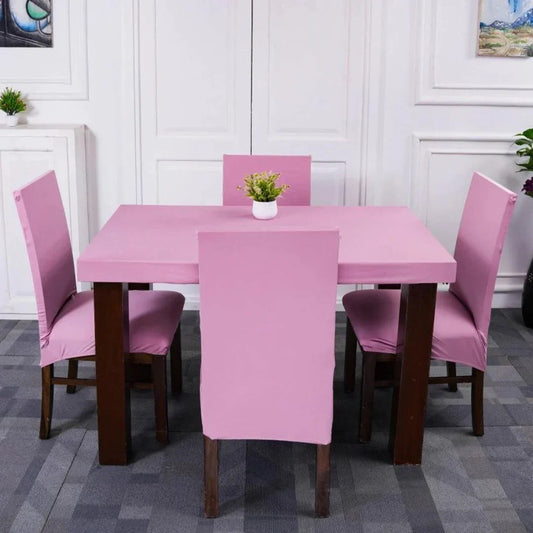 Flamingo Chair Table Covers - Dustproof, Stain-Free, Machine Washable & Water Resistant
