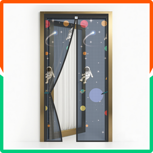 Astro Net - Polyester Door Mosquito Net with Magnets