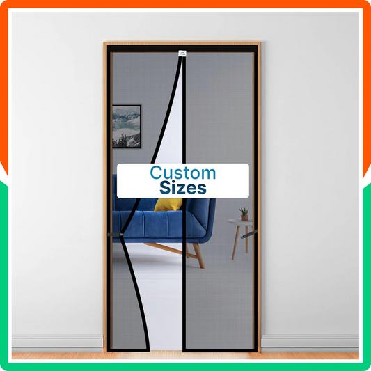 Customizable Polyester Magnetic Door Mosquito Net Curtain