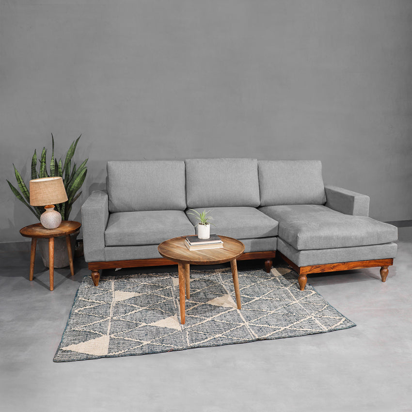 Blanca Upholstered Sofa With Chaise