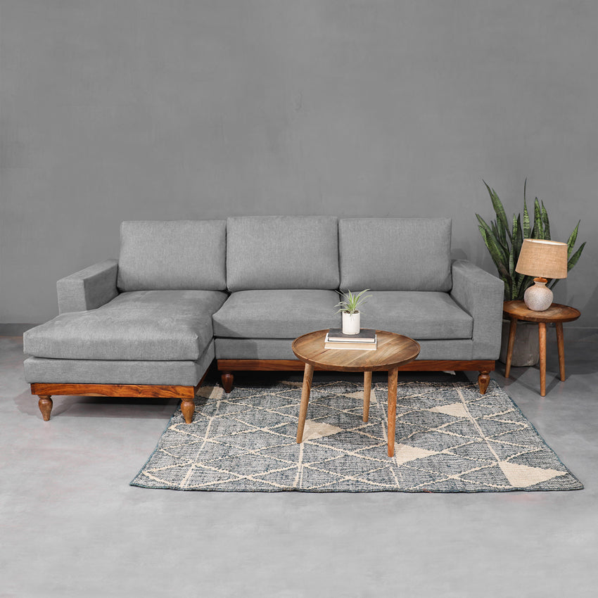 Blanca Upholstered Sofa With Chaise