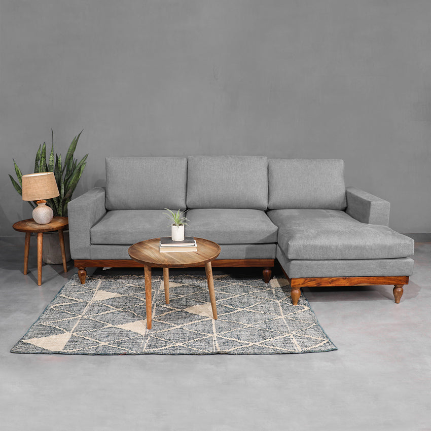 Blanca Upholstered Sofa With Chaise