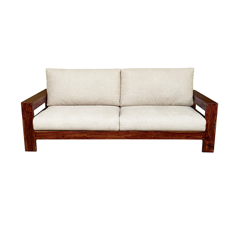 Trissino Solid Wood Three Seater Sofa
