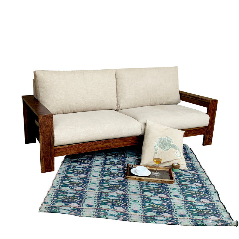 Trissino Solid Wood Three Seater Sofa