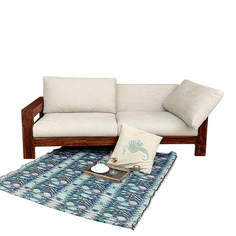 Trissino Solid Wood Two Seater Sofa