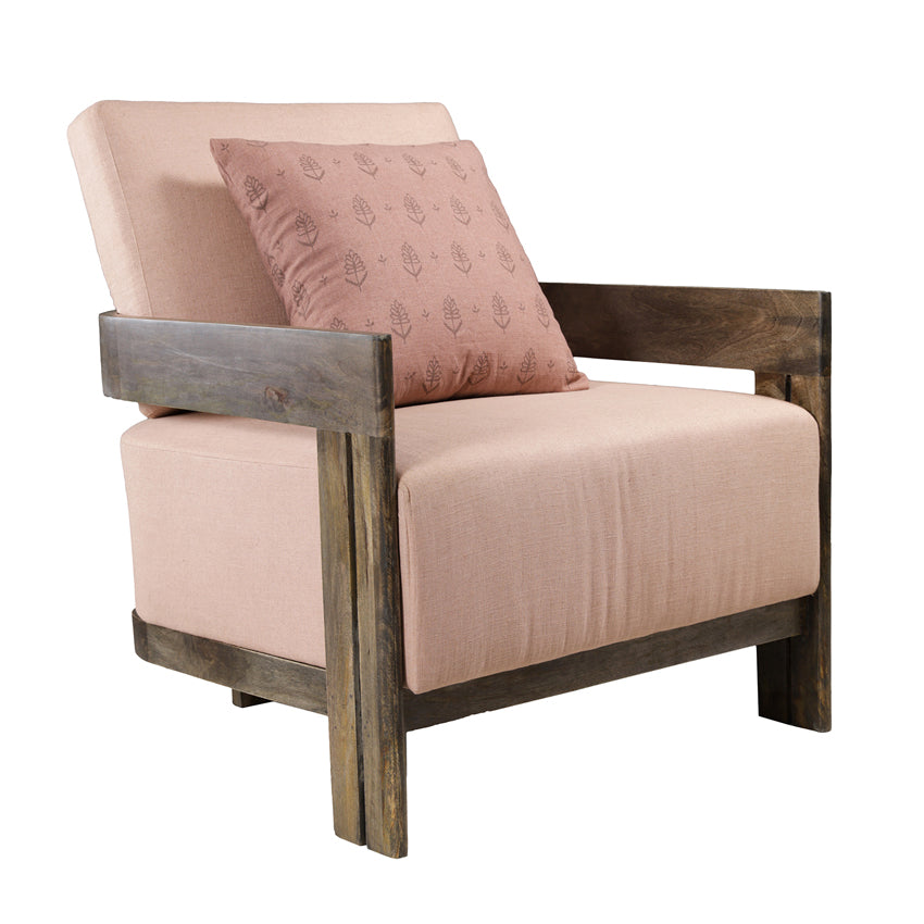 Frida Solid Wood Arm Chair